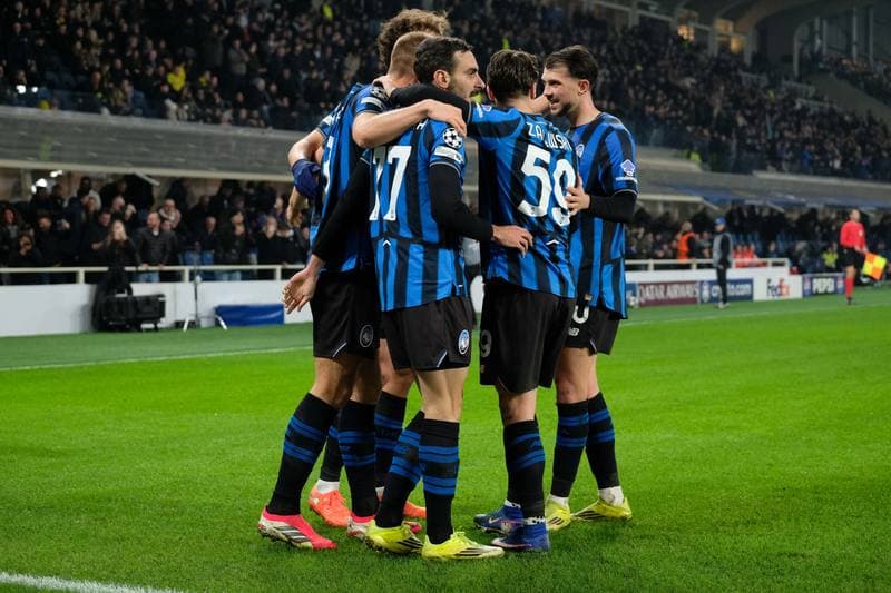 Football. UEFA Champions League. Atalanta BC - Borussia Dortmund. 25.02.2026