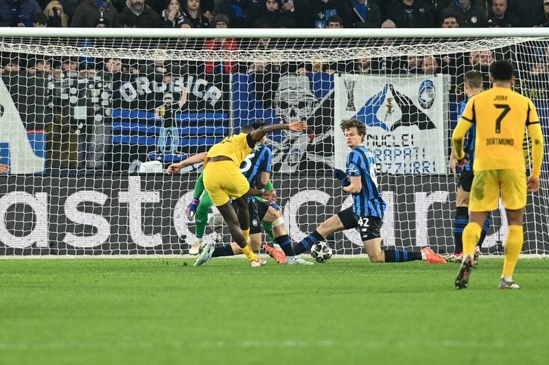 Football. UEFA Champions League. Atalanta BC - Borussia Dortmund. 25.02.2026
