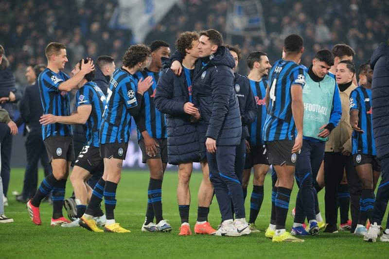 Football. UEFA Champions League. Atalanta BC - Borussia Dortmund. 25.02.2026