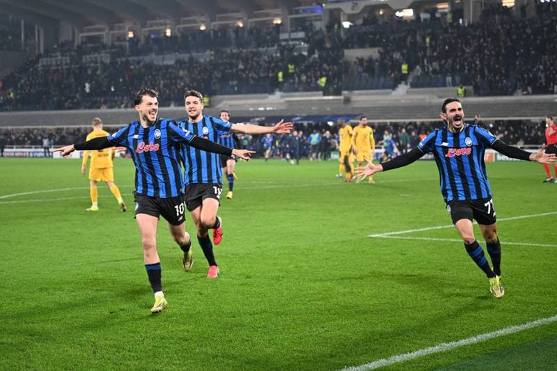 Football. UEFA Champions League. Atalanta BC - Borussia Dortmund. 25.02.2026