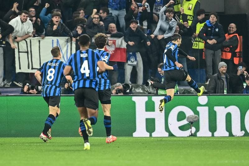 Football. UEFA Champions League. Atalanta BC - Borussia Dortmund. 25.02.2026