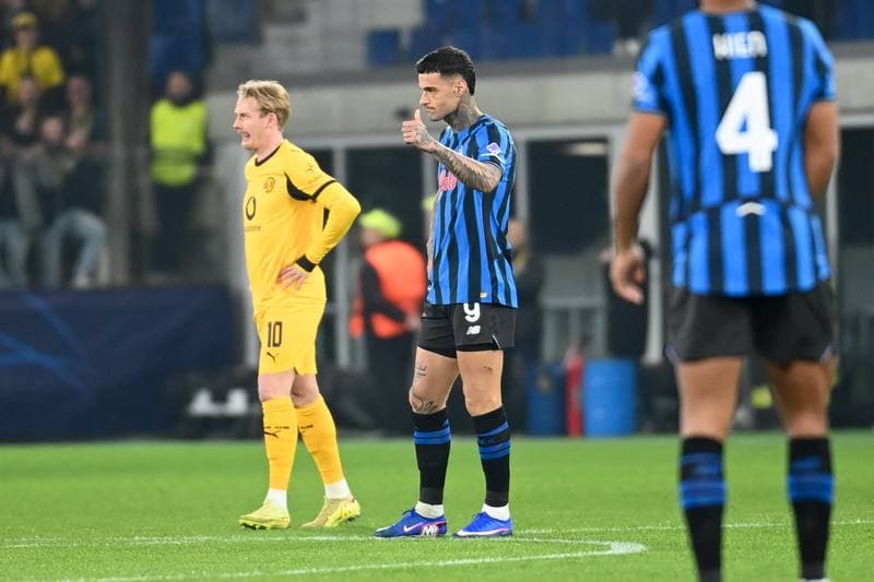 Football. UEFA Champions League. Atalanta BC - Borussia Dortmund. 25.02.2026