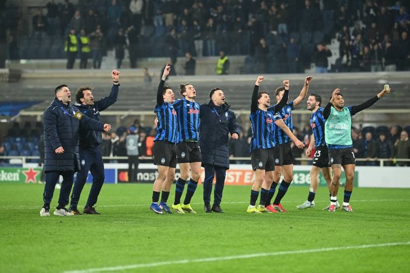 Football. UEFA Champions League. Atalanta BC - Borussia Dortmund. 25.02.2026