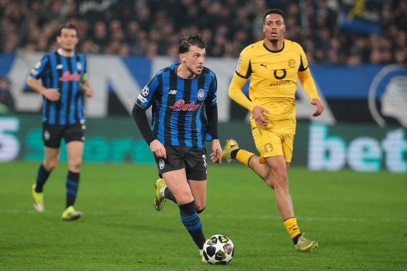 Football. UEFA Champions League. Atalanta BC - Borussia Dortmund. 25.02.2026