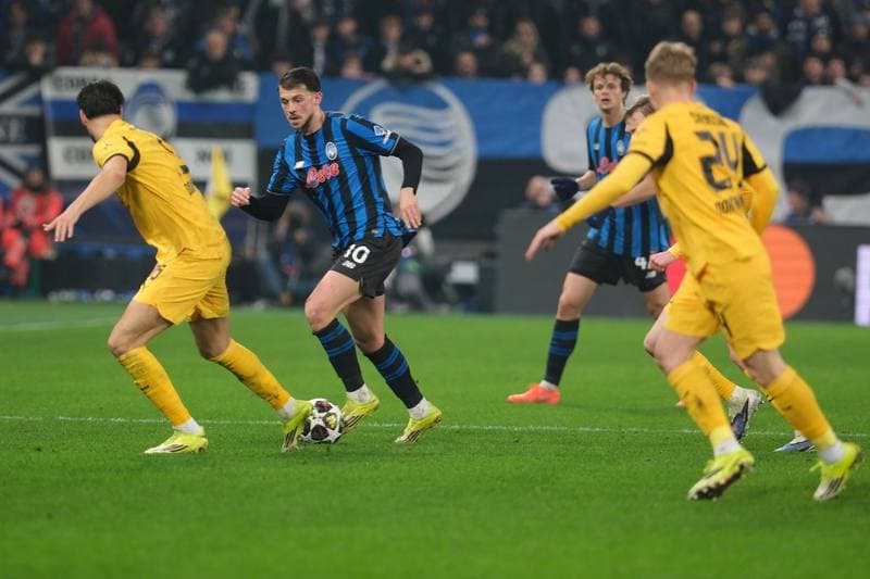 Football. UEFA Champions League. Atalanta BC - Borussia Dortmund. 25.02.2026