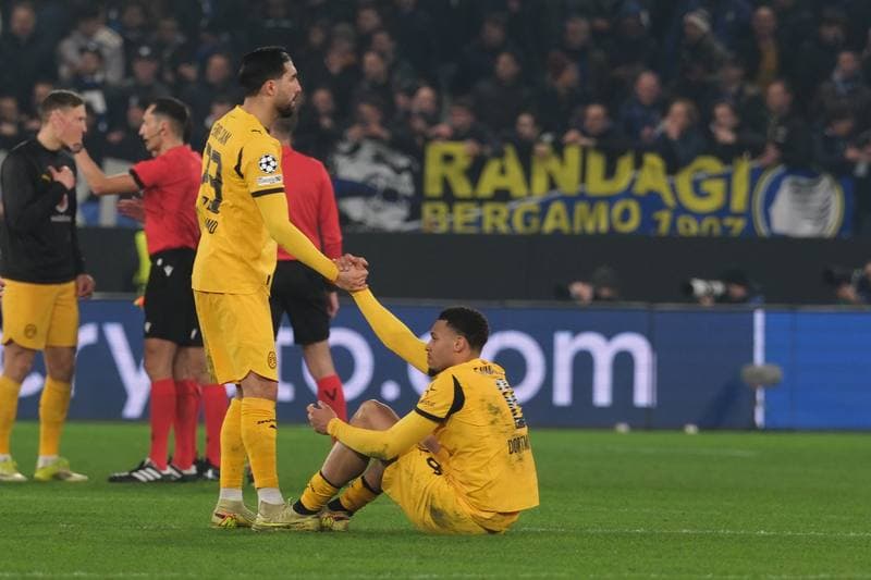 Football. UEFA Champions League. Atalanta BC - Borussia Dortmund. 25.02.2026