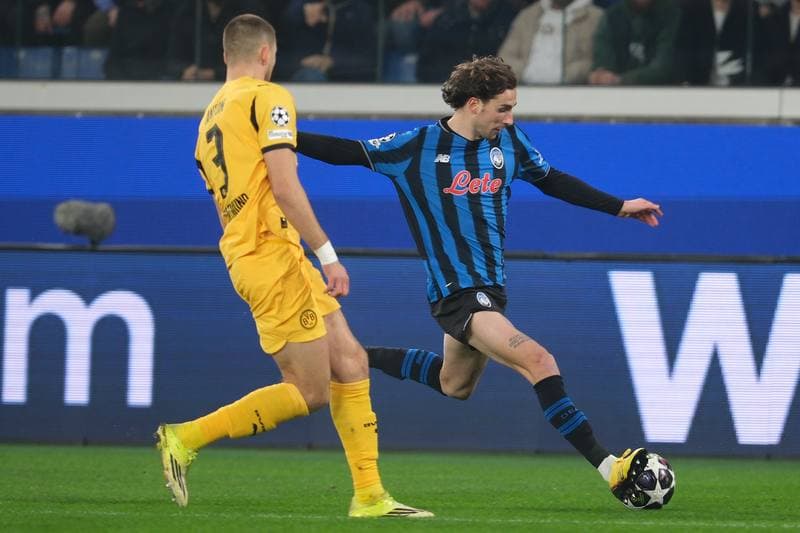 Football. UEFA Champions League. Atalanta BC - Borussia Dortmund. 25.02.2026