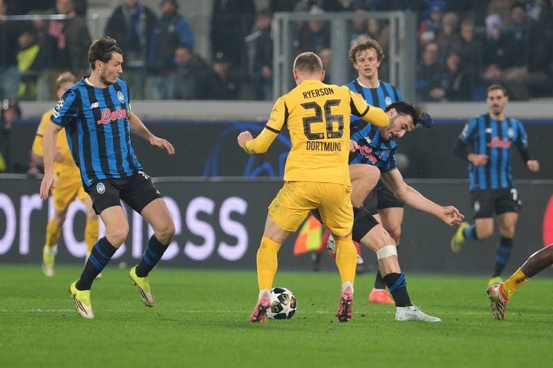 Football. UEFA Champions League. Atalanta BC - Borussia Dortmund. 25.02.2026