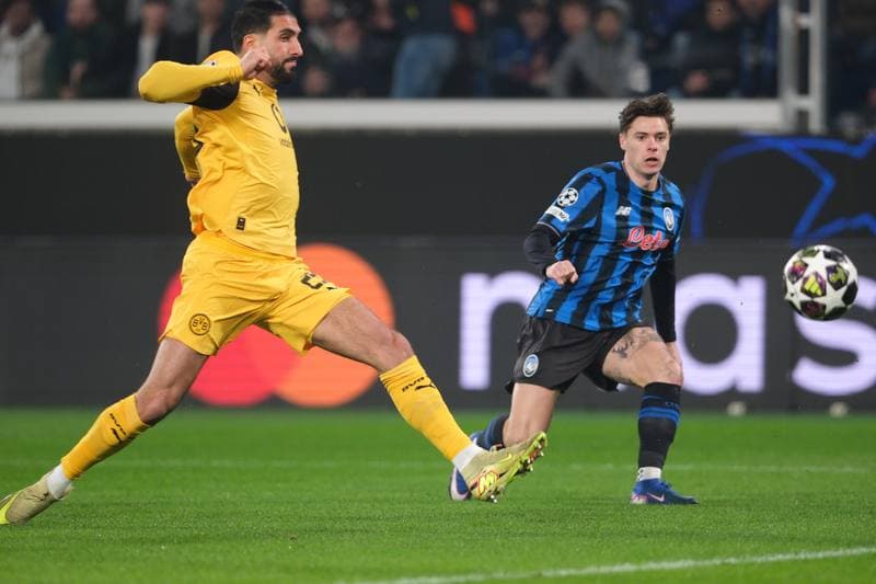 Football. UEFA Champions League. Atalanta BC - Borussia Dortmund. 25.02.2026