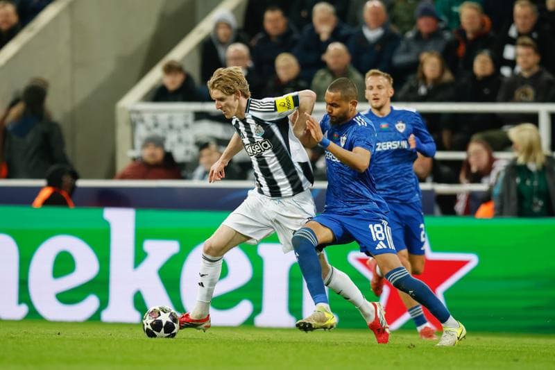 Football. UEFA Champions League. Newcastle - Qarabag. 24.02.2026