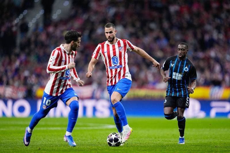 Football. UEFA Champions League. Atletico Madrid - Club Brugge. 24.02.2026