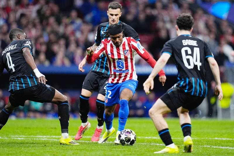 Football. UEFA Champions League. Atletico Madrid - Club Brugge. 24.02.2026
