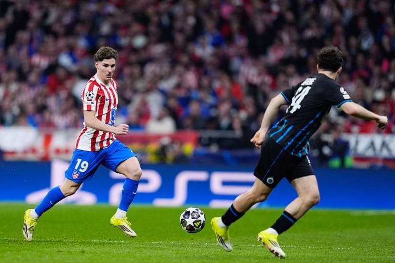 Football. UEFA Champions League. Atletico Madrid - Club Brugge. 24.02.2026