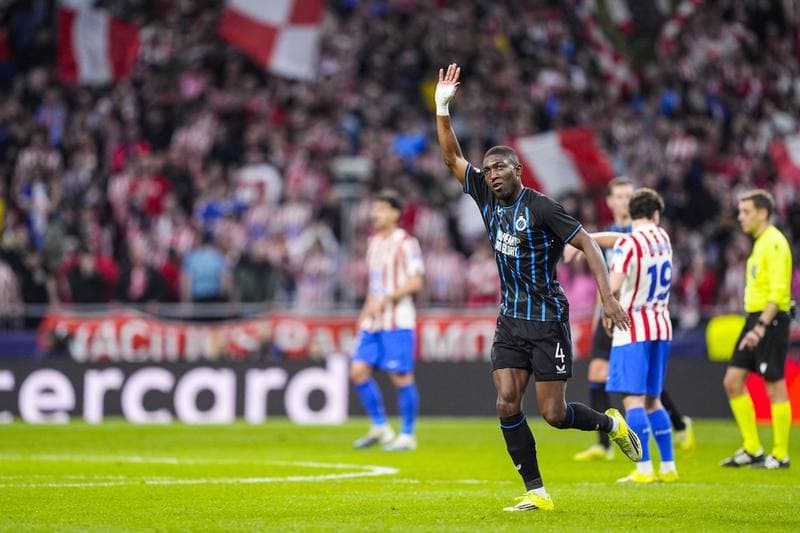 Football. UEFA Champions League. Atletico Madrid - Club Brugge. 24.02.2026
