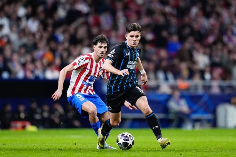 Football. UEFA Champions League. Atletico Madrid - Club Brugge. 24.02.2026