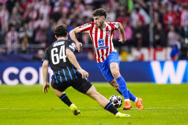 Football. UEFA Champions League. Atletico Madrid - Club Brugge. 24.02.2026