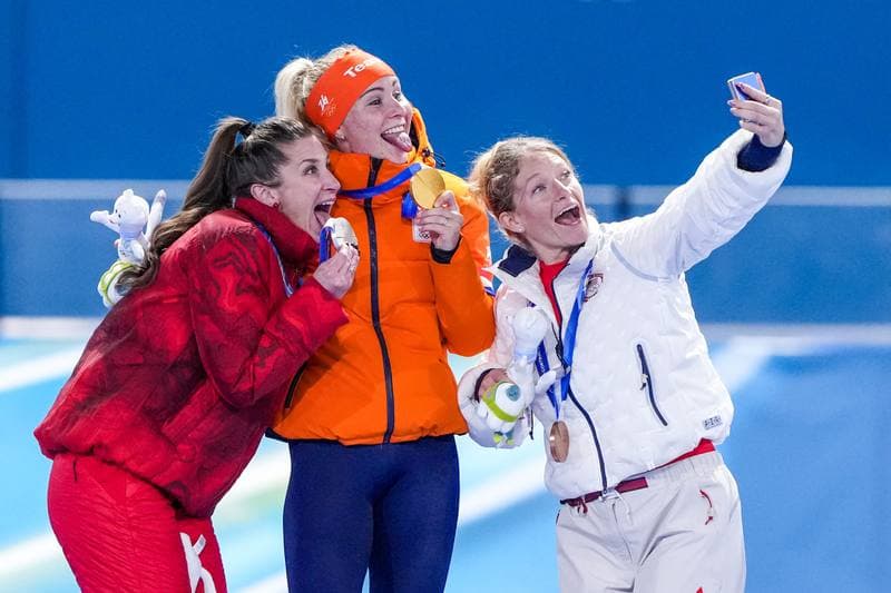 Speed Skating. Olympic Winter Games Milano Cortina 2026. Medal Ceremony. 21.02.2026