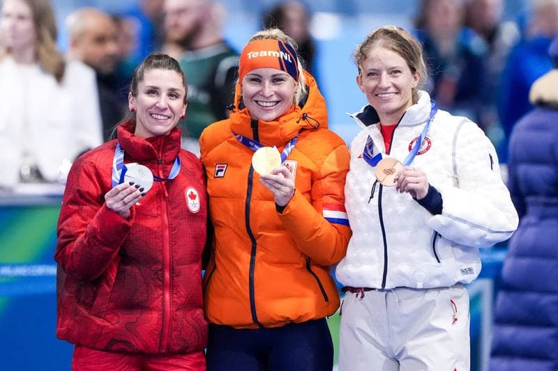 Speed Skating. Olympic Winter Games Milano Cortina 2026. Medal Ceremony. 21.02.2026