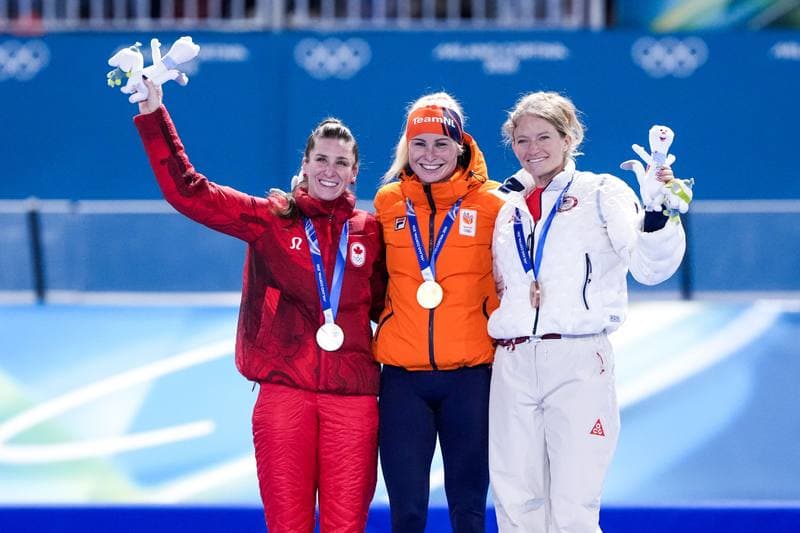 Speed Skating. Olympic Winter Games Milano Cortina 2026. Medal Ceremony. 21.02.2026