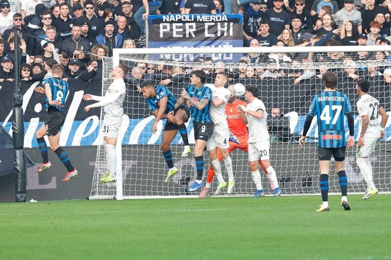 Football. Serie A. Atalanta BC - SSC Napoli. 22.02.2026