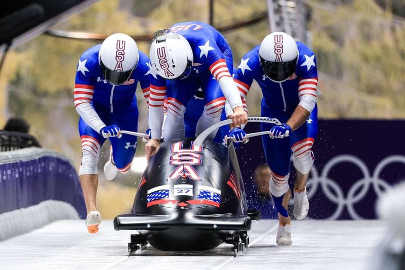 Bobsleigh. Olympic Winter Games Milano-Cortina 2026. Day 1. 21.02.2026