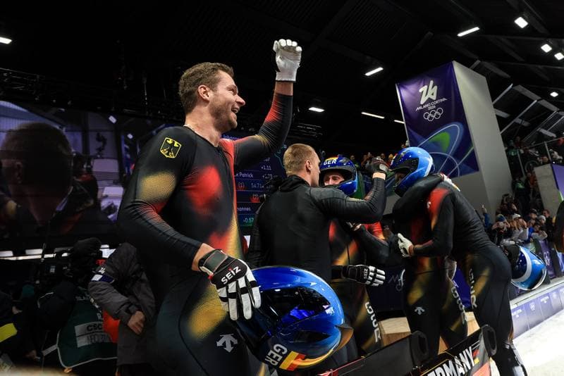 Bobsleigh. Olympic Winter Games Milano-Cortina 2026. Day 1. 21.02.2026