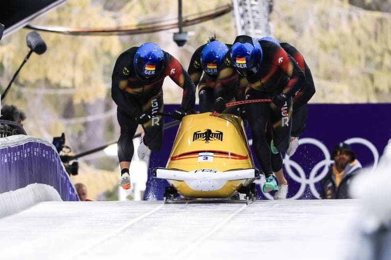 Bobsleigh. Olympic Winter Games Milano-Cortina 2026. Day 1. 21.02.2026
