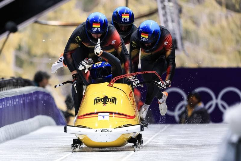 Bobsleigh. Olympic Winter Games Milano-Cortina 2026. Day 1. 21.02.2026
