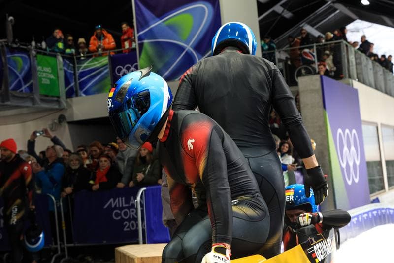 Bobsleigh. Olympic Winter Games Milano-Cortina 2026. Day 1. 21.02.2026