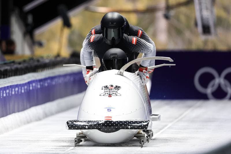 Bobsleigh. Olympic Winter Games Milano-Cortina 2026. Day 1. 21.02.2026