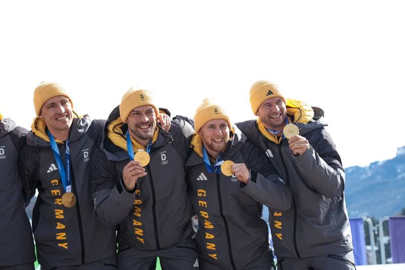 Bobsleigh. Olympic Winter Games Milano-Cortina 2026. Day 1. 21.02.2026