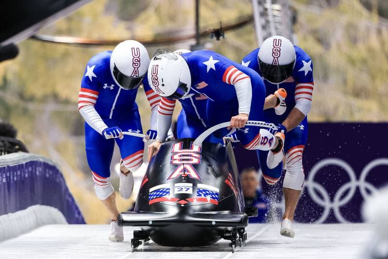 Bobsleigh. Olympic Winter Games Milano-Cortina 2026. Day 1. 21.02.2026
