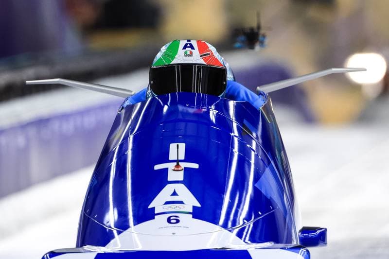 Bobsleigh. Olympic Winter Games Milano-Cortina 2026. Day 1. 21.02.2026