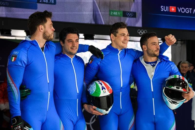 Bobsleigh. Olympic Winter Games Milano-Cortina 2026. Day 1. 21.02.2026