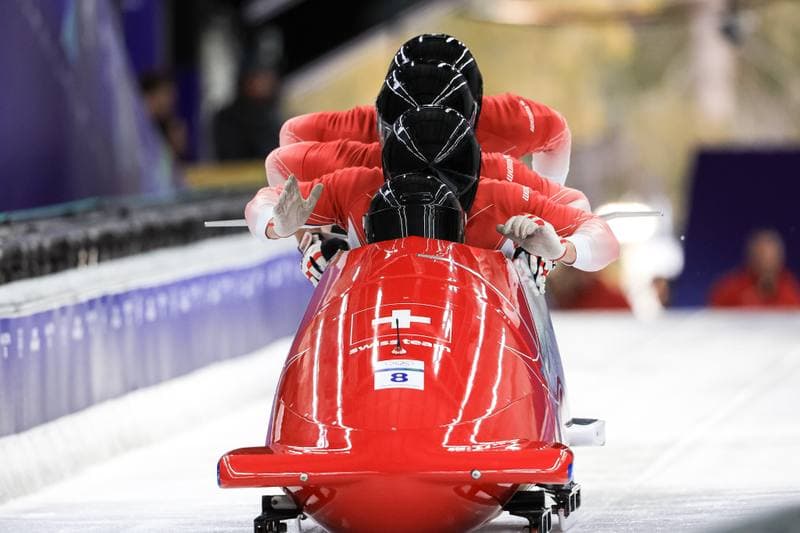 Bobsleigh. Olympic Winter Games Milano-Cortina 2026. Day 1. 21.02.2026