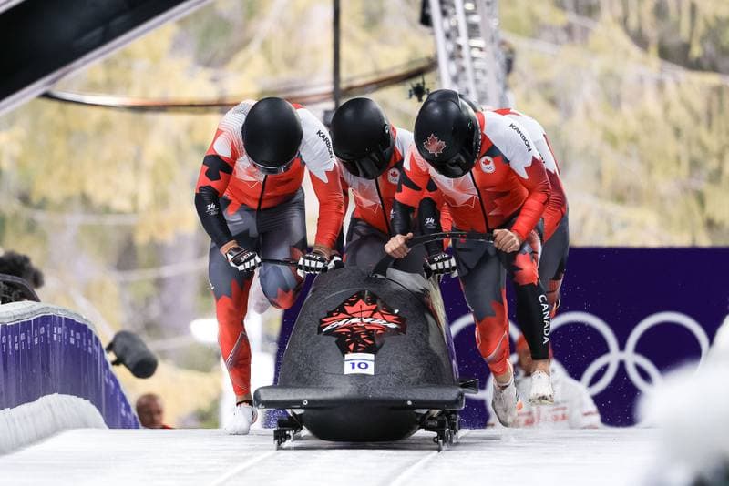 Bobsleigh. Olympic Winter Games Milano-Cortina 2026. Day 1. 21.02.2026