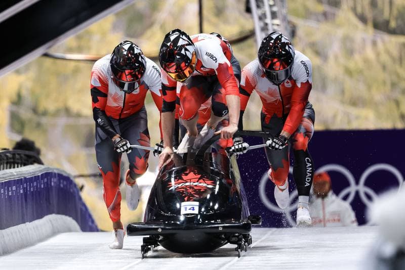 Bobsleigh. Olympic Winter Games Milano-Cortina 2026. Day 1. 21.02.2026