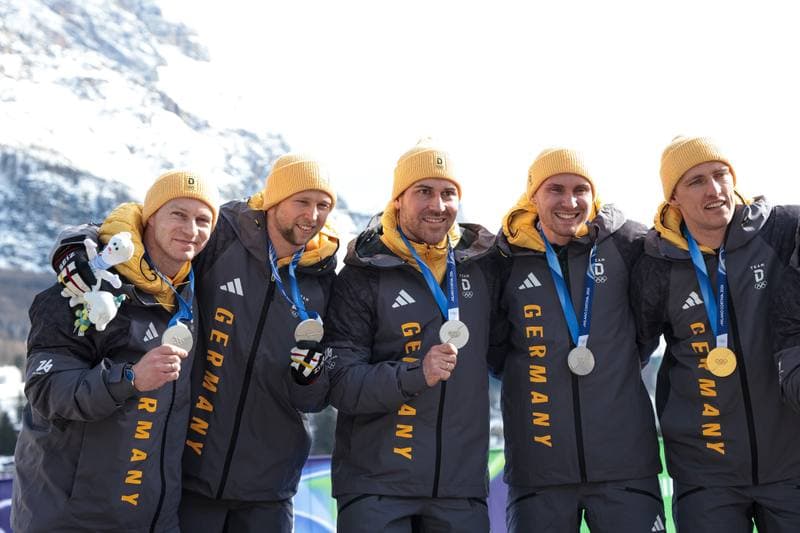 Bobsleigh. Olympic Winter Games Milano-Cortina 2026. Day 1. 21.02.2026