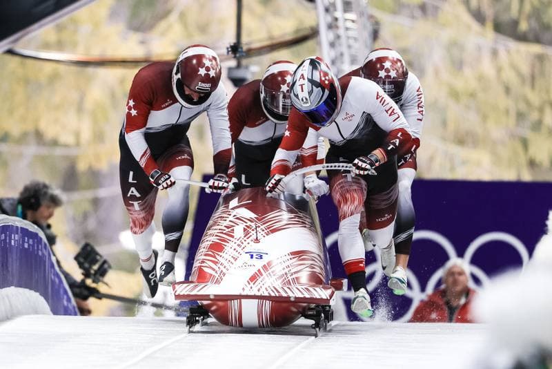 Bobsleigh. Olympic Winter Games Milano-Cortina 2026. Day 1. 21.02.2026