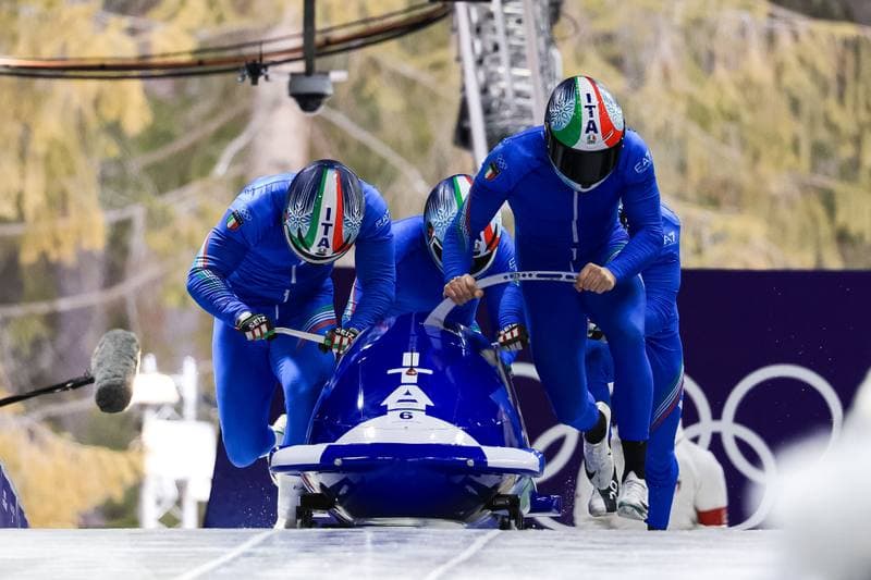 Bobsleigh. Olympic Winter Games Milano-Cortina 2026. Day 1. 21.02.2026