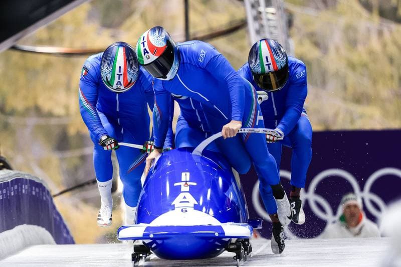 Bobsleigh. Olympic Winter Games Milano-Cortina 2026. Day 1. 21.02.2026