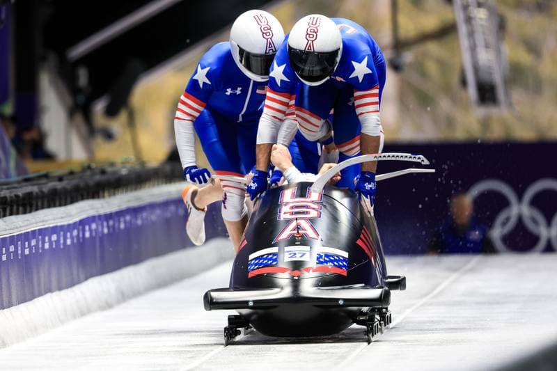 Bobsleigh. Olympic Winter Games Milano-Cortina 2026. Day 1. 21.02.2026