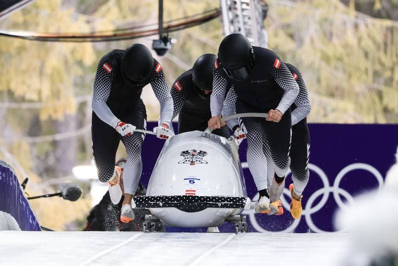 Bobsleigh. Olympic Winter Games Milano-Cortina 2026. Day 1. 21.02.2026