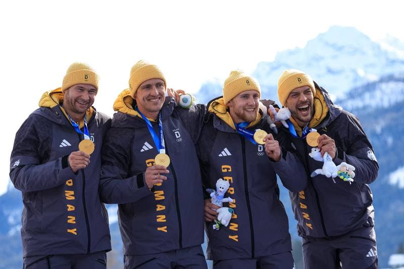 Bobsleigh. Olympic Winter Games Milano-Cortina 2026. Day 1. 21.02.2026