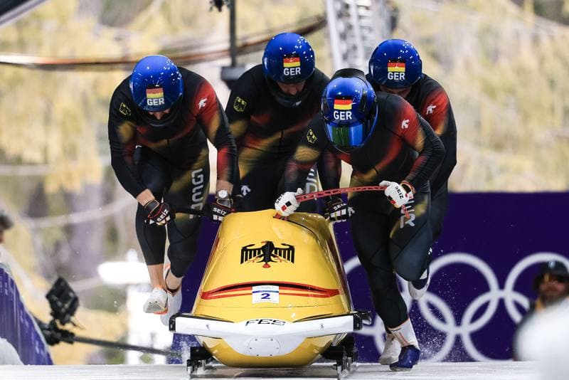 Bobsleigh. Olympic Winter Games Milano-Cortina 2026. Day 1. 21.02.2026