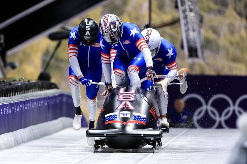 Bobsleigh. Olympic Winter Games Milano-Cortina 2026. Day 1. 21.02.2026