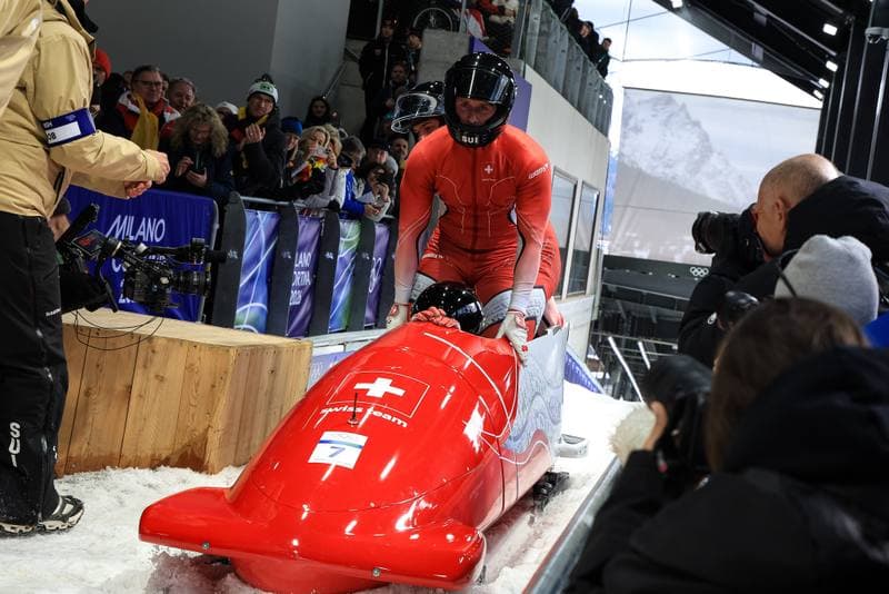 Bobsleigh. Olympic Winter Games Milano-Cortina 2026. Day 1. 21.02.2026