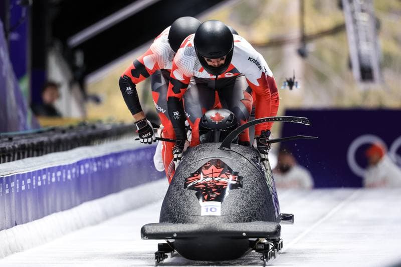 Bobsleigh. Olympic Winter Games Milano-Cortina 2026. Day 1. 21.02.2026