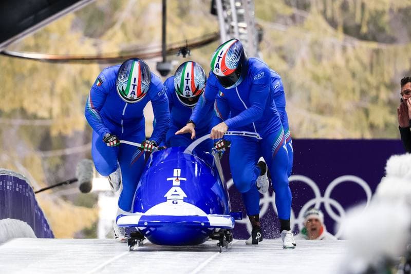 Bobsleigh. Olympic Winter Games Milano-Cortina 2026. Day 1. 21.02.2026