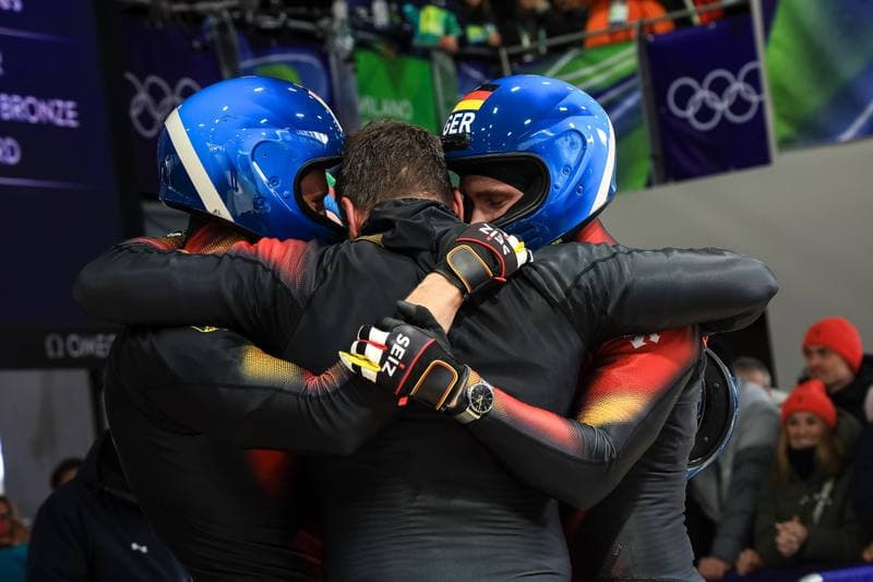 Bobsleigh. Olympic Winter Games Milano-Cortina 2026. Day 1. 21.02.2026